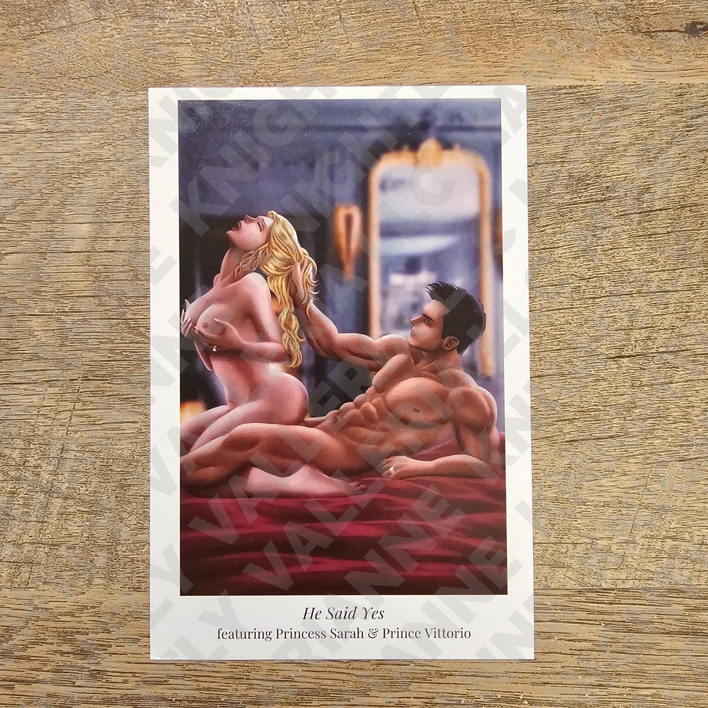 Sarah & Vittorio NSFW Art "He Said Yes"