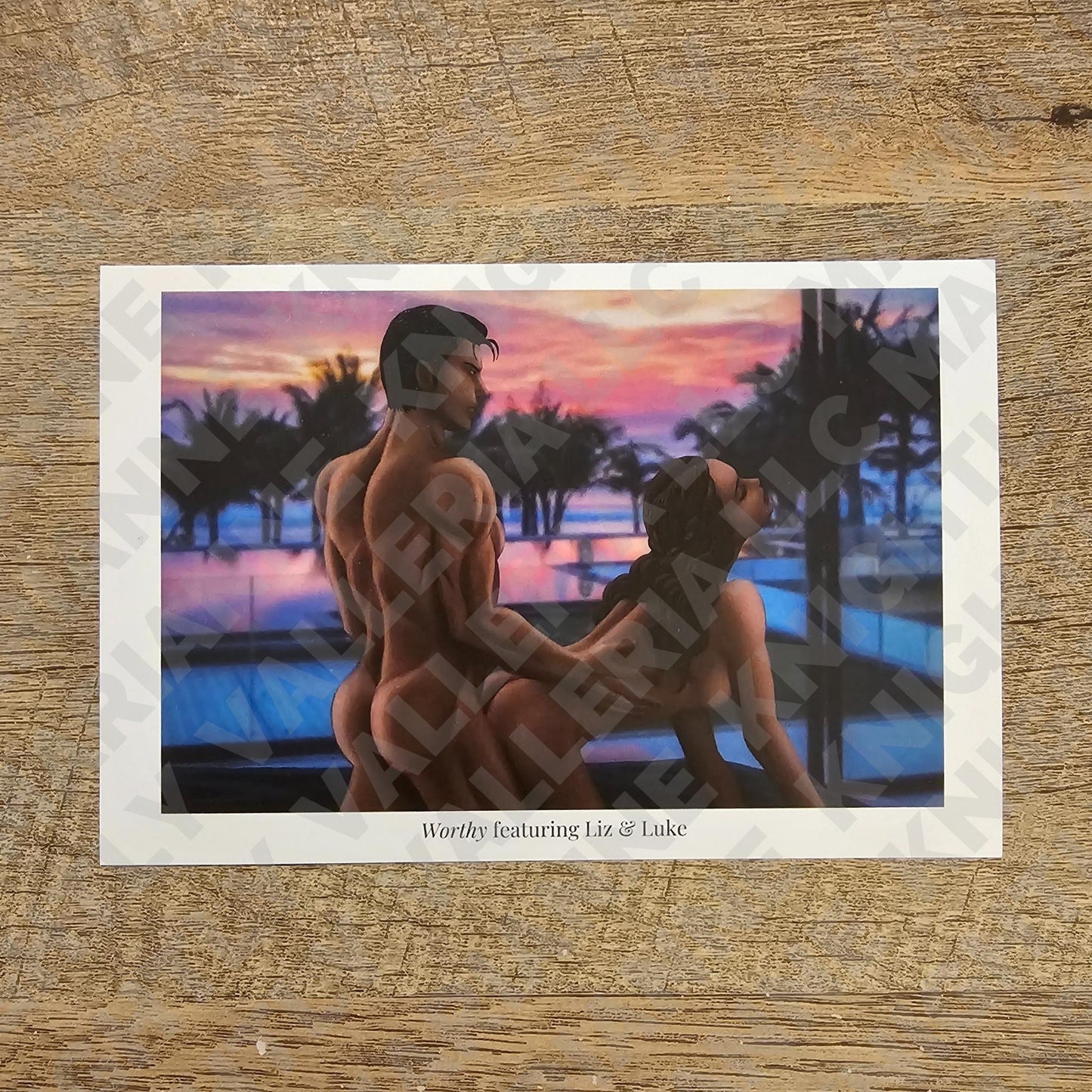 Liz & Luke NSFW Art "Worthy"