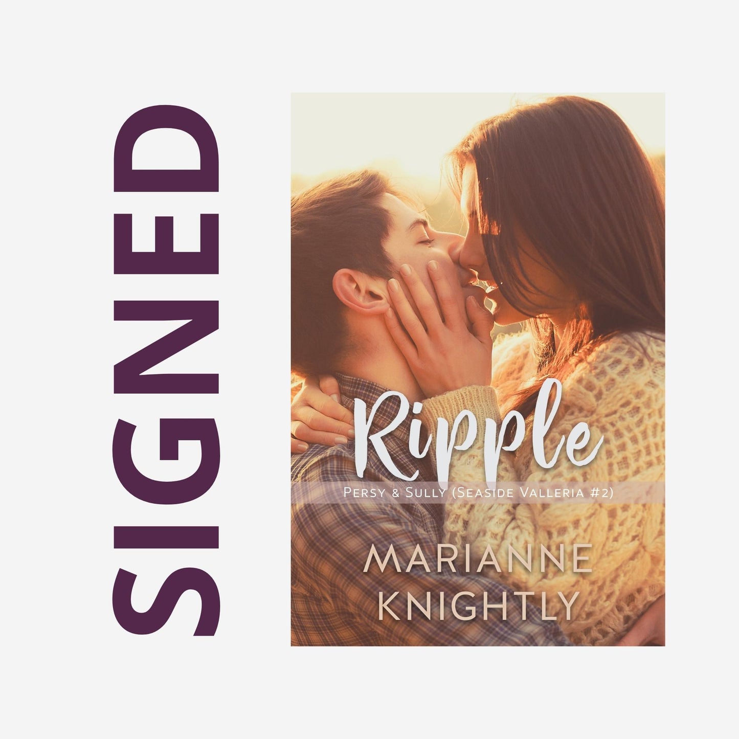 Ripple (Persy & Sully) (Seaside Valleria 2) PAPERBACK -- SIGNED
