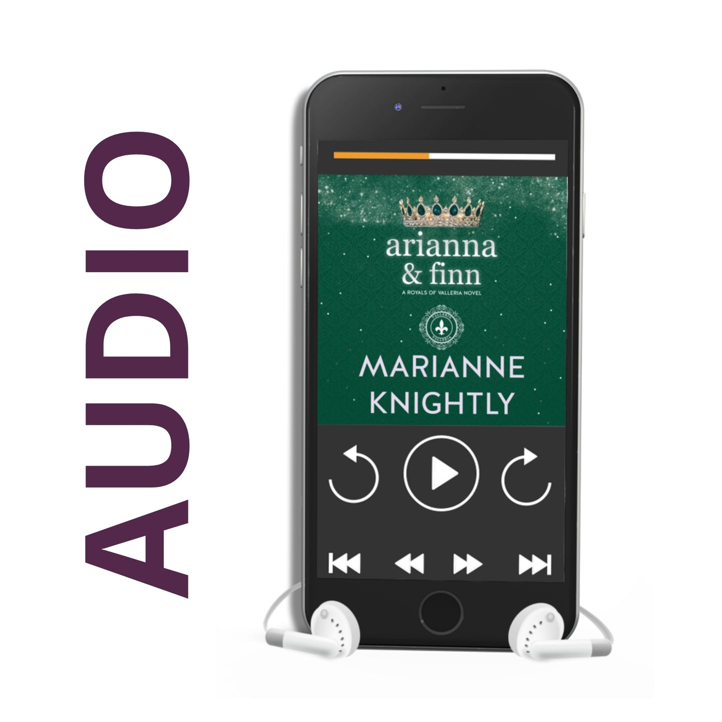 Arianna & Finn (Royals of Valleria 3) AUDIOBOOK