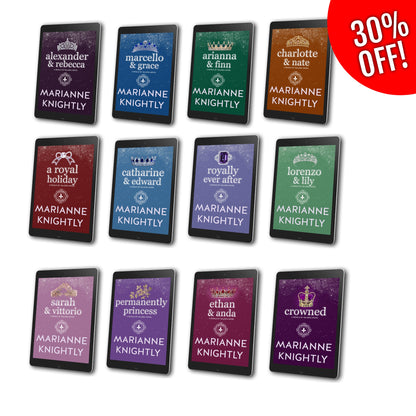 Royal Romance Steamy eBook Bundle - 12 books!
