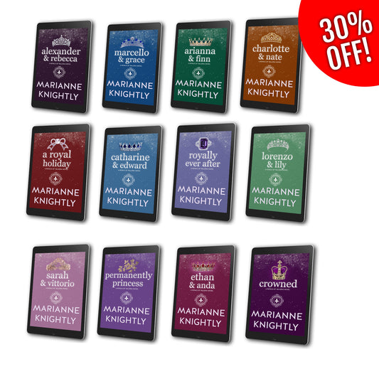 Royal Romance Steamy eBook Bundle - 12 books!