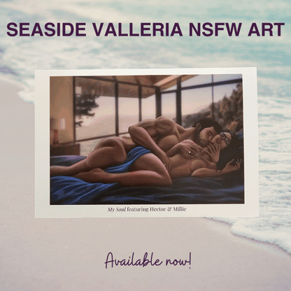 Seaside Valleria NSFW Art Print Bundle